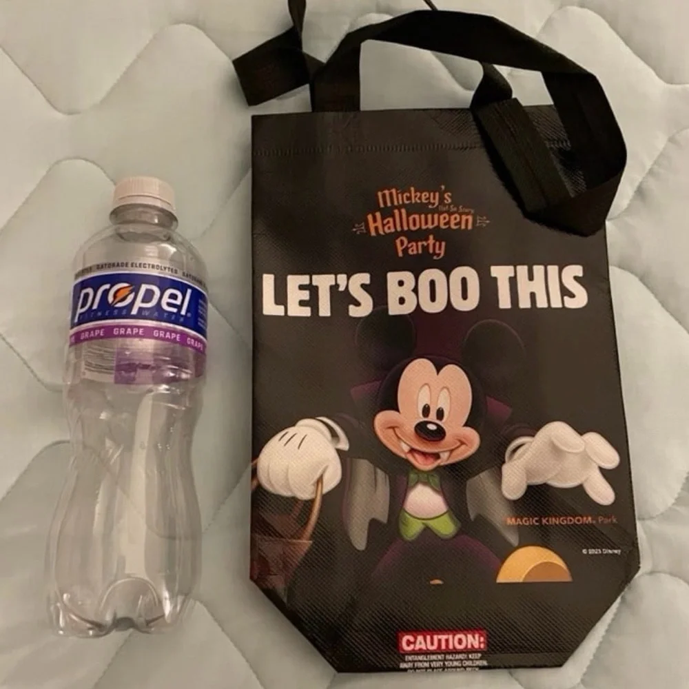 Walt Disney World Exclusive Halloween Trick or Treat Bag - 2 Sided Design